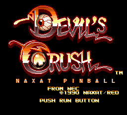 Devil's Crush - Naxat Pinball